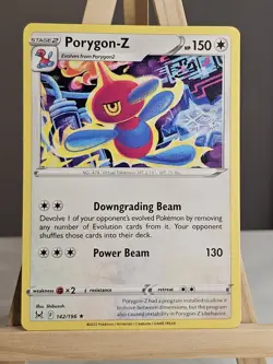 Porygon-Z Non Holo Rare Card 142/196 Lost Origin Pokemon TCG - Image 1