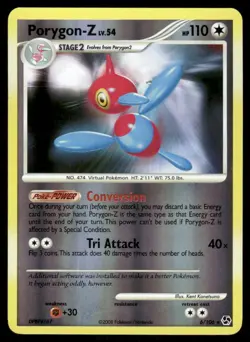Pokemon Cards Porygon-Z 6/106 Reverse Holo Great Encounters Holo Rare NM - Image 1