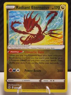 Pokemon TCG Sword & Shield Crown Zenith Set: Radiant Eternatus 105/159 - Image 1