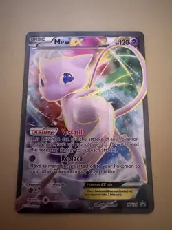 The Pokemon Company Mew-EX XY126 XY Black Star Promo Holo EN 120HP - Image 2