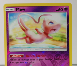 Mew - Reverse Holo - SM: Unbroken Bonds #76 - POKEMON -NM -U Pick - Image 1