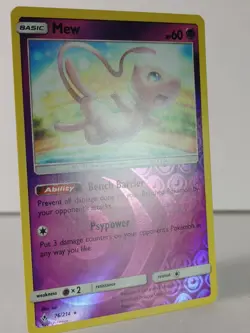 Mew - Reverse Holo - SM: Unbroken Bonds #76 - POKEMON -NM -U Pick - Image 4