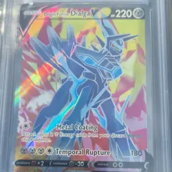 PSA 10 Pokemon Origin Forme Dialga V SWSH255 Holo Promo 220 HP 2022 - Image 2