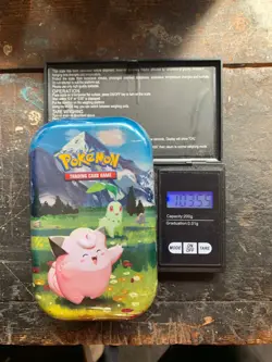 Pokemon Ascended Heroes Mini Tin - 103.55g VERY HEAVY 🔥Possible GOD PACK🔥 - Image 1