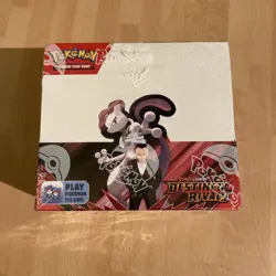 Pokemon TCG Destined Rivals Booster Box (New & Sealed) 36 Boosters - DAMAGED - Image 1