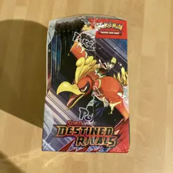 Pokemon TCG Destined Rivals Booster Box (New & Sealed) 36 Boosters - DAMAGED - Image 2