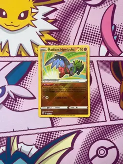 Pokemon TCG - Radiant Hawlucha 081/189 - Astral Radiance - NM/M - Image 1