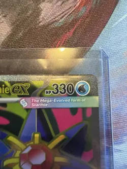 Mega Starmie EX 102/088 Full Art Ultra Rare Pokemon TCG: Perfect Order - Image 3