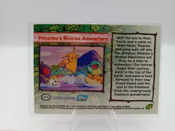Pikachu’s Rescue Adventure 12 Pokemon the Movie 2000 Topps Ft Squirtle, Marill - Image 2