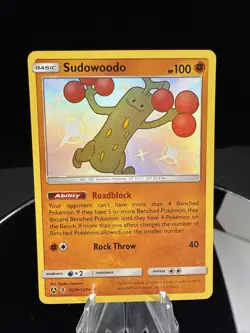 Sudowoodo SV20/SV94 Hidden Fates: Shiny Vault Holo Pokemon TCG NM - Image 1