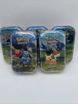 Ascended Heroes Mini Tins Pokemon Lot of 5 - New Sealed Tin Boxes - Image 1