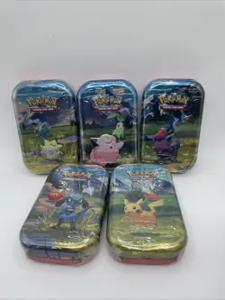 Ascended Heroes Mini Tins Pokemon Lot of 5 - New Sealed Tin Boxes - Image 2