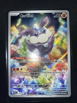 Pokemon Ascended Hero’s, Carbink, Holo Rare, NM/M, No Scratches! - Image 1
