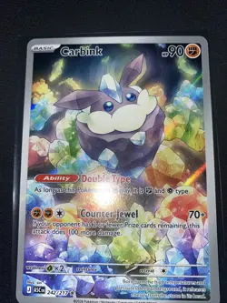 Pokemon Ascended Hero’s, Carbink, Holo Rare, NM/M, No Scratches! - Image 3