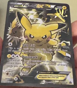 The Pokemon Company Pikachu-EX XY124 XY Black Star Promo Holo EN 2016 130HP - Image 1