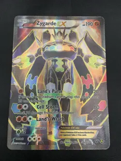 Pokemon Zygarde EX Mega Powers Coll. Full Alt Art Promo #54a LP - Image 1