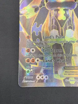 Pokemon Zygarde EX Mega Powers Coll. Full Alt Art Promo #54a LP - Image 4