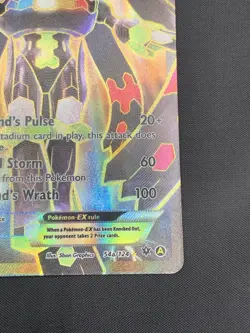 Pokemon Zygarde EX Mega Powers Coll. Full Alt Art Promo #54a LP - Image 5