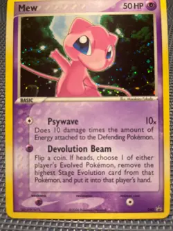 Pokemon Mew 040 Holo Black Star Promo NM - Image 1