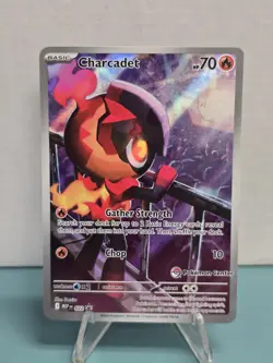 Pokemon TCG Charcadet MEP 022 Pokemon Center Stamped Black Star Promo Holo NM - Image 1