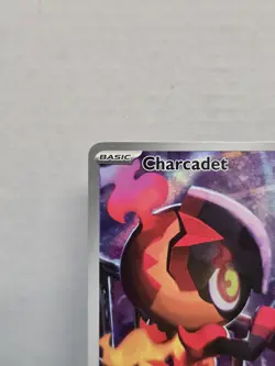 Pokemon TCG Charcadet MEP 022 Pokemon Center Stamped Black Star Promo Holo NM - Image 2