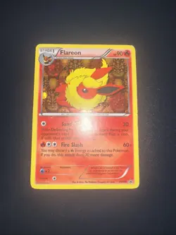 Pokemon TCG Flareon Black & White Black Star Promo Holo BW88 NM - Image 2