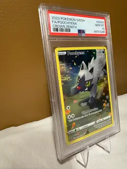 PSA 10 FULL ART Poochyena #GG33 Pokemon 2023 CROWN ZENITH - Image 3