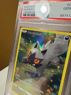 PSA 10 FULL ART Poochyena #GG33 Pokemon 2023 CROWN ZENITH - Image 4