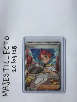 Crispin 164/142 Stellar Crown Pokemon Card NM Pack Fresh - Image 1