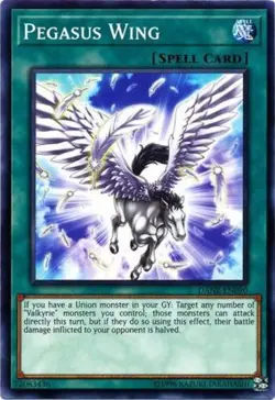 Pegasus Wing - DANE-EN090 - Common - Unlimited Edition - Lightly Played - Dark N - Image 1