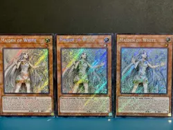 3x Maiden Of White | SDWD-EN041 | Secret Rare | HOLO BLEED! | NM | YuGiOh! - Image 3