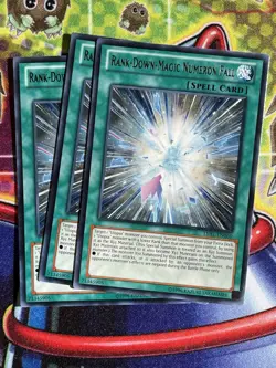 Yugioh Rank-Down-Magic Numeron Fall LVAL-EN060 Playset - Image 1