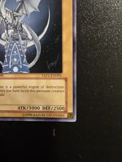 Yu-Gi-Oh! Blue-Eyes White Dragon YAP1-EN001 - Image 5