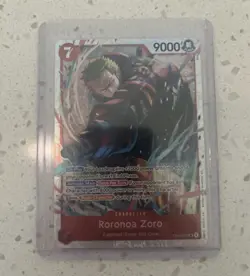 Roronoa Zoro EB04-007 SR Adventure on Kami's Island One Piece Foil Near Mint - Image 1