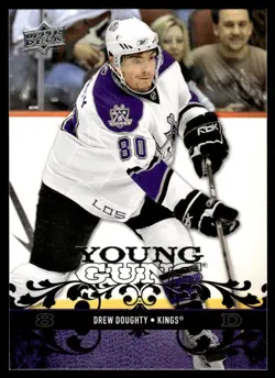 2008-09 Upper Deck Young Guns (B) Drew Doughty Rookie Los Angeles Kings #220 - Image 1