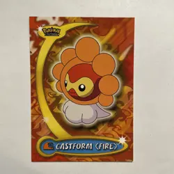 Castform (Fire) Sunny Forme Pokemon Advanced Challenge Topps Card #13 - Image 1