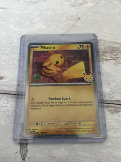 Pikachu Pokemon Day 2026 Promo Card 051/162 - Image 2