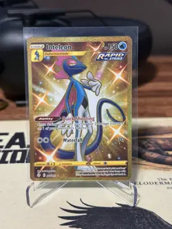 Pokemon TCG Inteleon Evolving Skies Holo Card 227/203 Secret Rare - Image 1