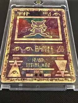 Ancient Mew Pokemon Card Holo Rare - Collectible Trading Card - Image 3