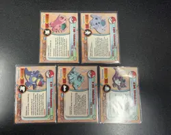 Topps TV - Nidoran M/F ,Nidorina, Nidoqueen, Nidoking Pokemon LP - 5 Card Set - Image 2