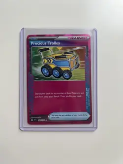 Pokemon TCG S&V Surging Sparks Set: Precious Trolley 185/191 Ace Spec Card - NM - Image 1