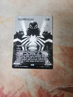 Opposition Agent Borderless Marvel's Spider-Man MTG NM - Image 1