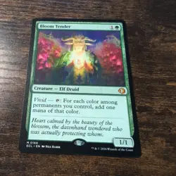 Magic The Gathering Bloom Tender Green Creature ECL 0166 Standard Card English - Image 1