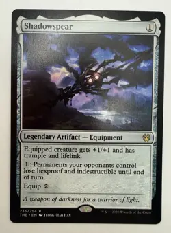 MTG: Shadowspear 236/254 Theros Beyond Death - Rare - Legendary - Image 3