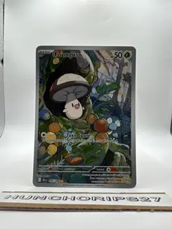 Pokemon Foongus 095/086 SV Black Bolt Illustration Rare Holo Basic Card - Image 1