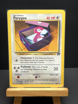Pokemon '137 Porygon 48/82 Team Rocket Uncommon Vintage WOTC 2000 NM - Image 4