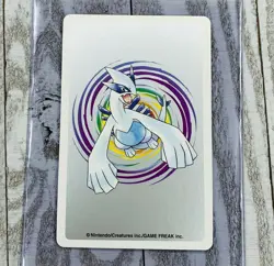 7 of Hearts Jumpluff 189 Pokemon Poker Playing Card 1999 Japan Lugia Silver - Image 2