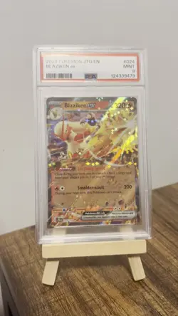 💎 2025 Pokemon Blaziken EX #24/159 PSA 9 MINT – Journey Together – Low Pop! 🔥 - Image 2