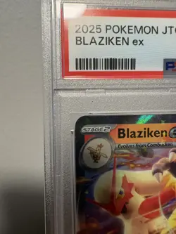 💎 2025 Pokemon Blaziken EX #24/159 PSA 9 MINT – Journey Together – Low Pop! 🔥 - Image 4