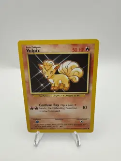 Pokemon Vulpix Base Set 68/102 - Image 1